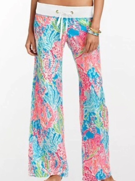 Lilly Pulitzer Pants - Lilly Pulitzer The Beach Pant Linen Size XL